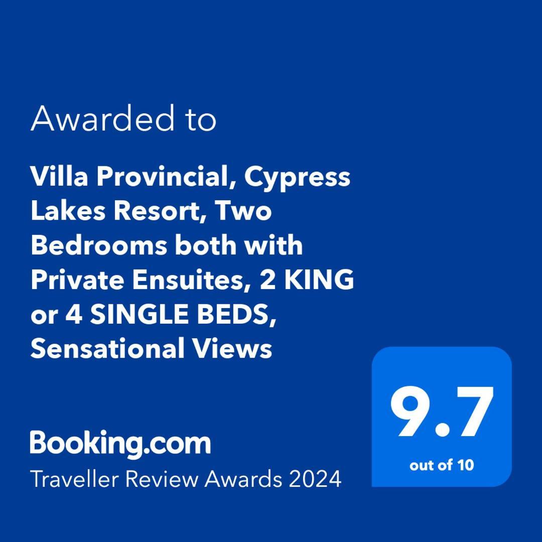 Villa Provincial - 2 Bedrooms Both With Ensuites -Situated In Cypress Lakes Resort Pokolbin Exterior photo